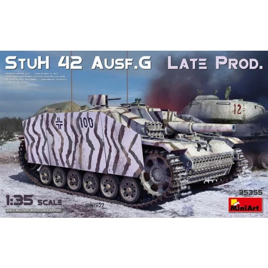 MiniArt 35355 1/35 StuH 42 Ausf. G Late Production - Military Vehicles & Tanks