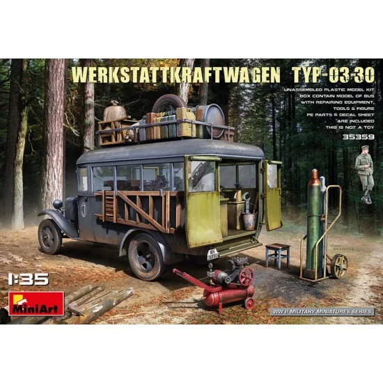 MiniArt 35359 1/35 WWII Werkstattkraftwagen Typ-03-30