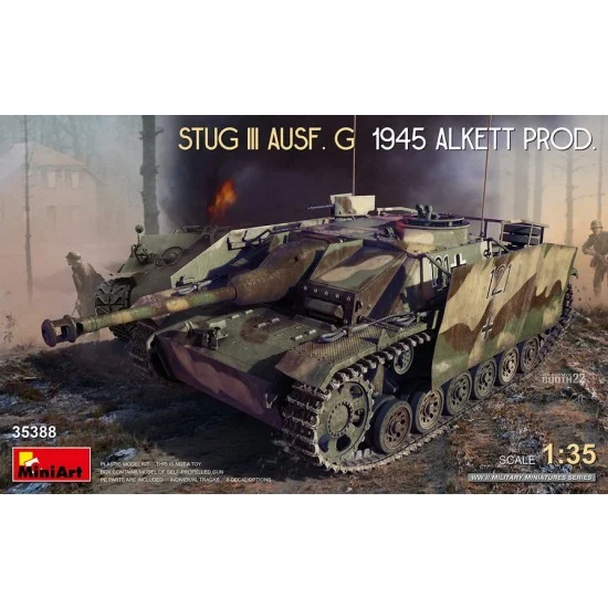 MiniArt 35388 1/35 StuG III Ausf. G 1945 Alkett Prod. - Military Vehicles & Tanks