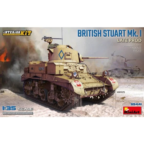 MiniArt 35441 1/35 British Stuart Mk. I Late Production Interior Kit - Military Vehicles & Tanks