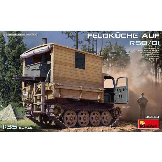 MiniArt 35493 1/35 Feldkuche Auf RSO/01 - Military Vehicles & Tanks