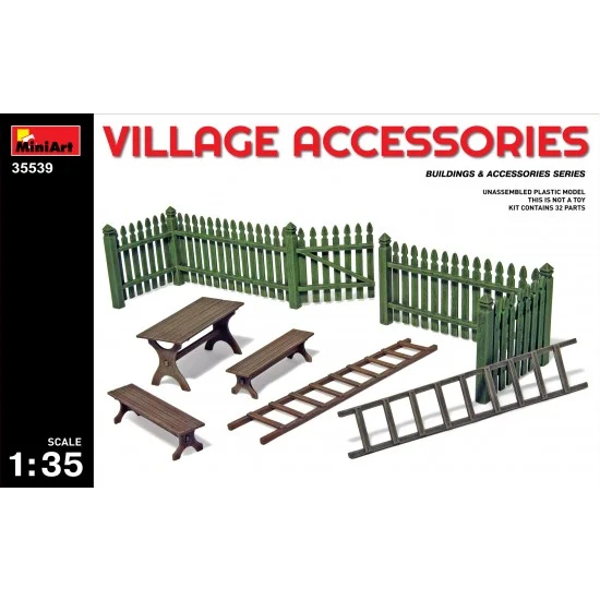 MiniArt 35539 1/35 Village Accessories - Scenics & Diorama