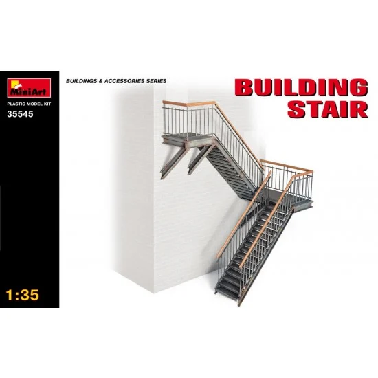 MiniArt 35545 1/35 Building Stairs - Scenics & Diorama