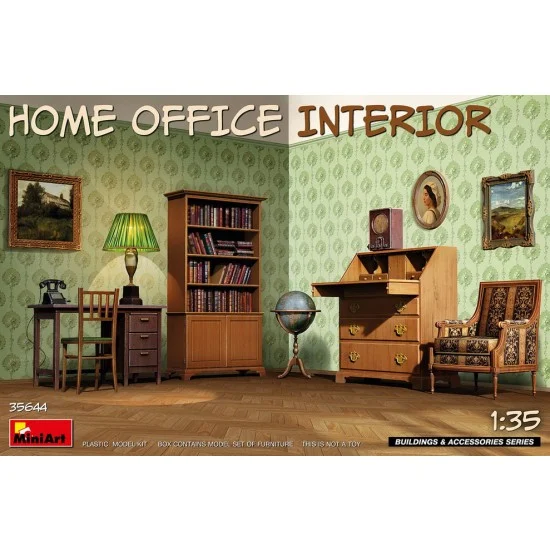 MiniArt 35644 1/35 Home Office Interior - Scenics & Diorama