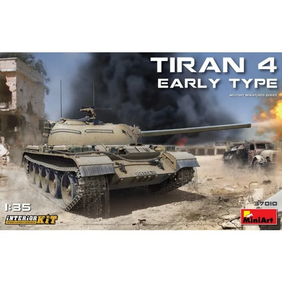 MiniArt 37010 1/35 Tiran 4 Early Type [Interior Kit] - Military Vehicles & Tanks