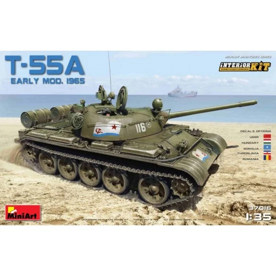 MiniArt 37016 1/35 T-55A Early Mod 1965 (Interior Kit)