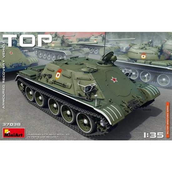 MiniArt 37038 1/35 Top Armoured Recovery Vehicle - Military Vehicles & Tanks
