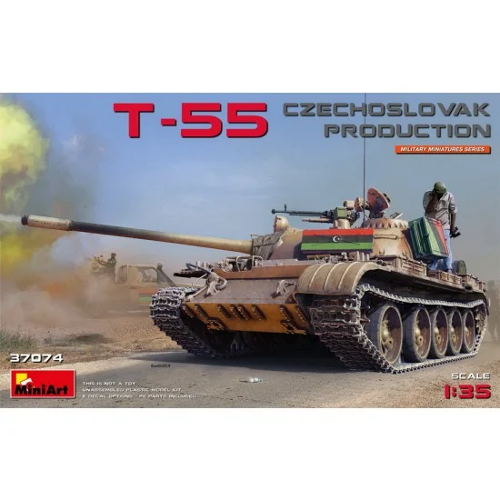 MiniArt 37074 1/35 T-55 Czechoslovak Production Main Battle Tank