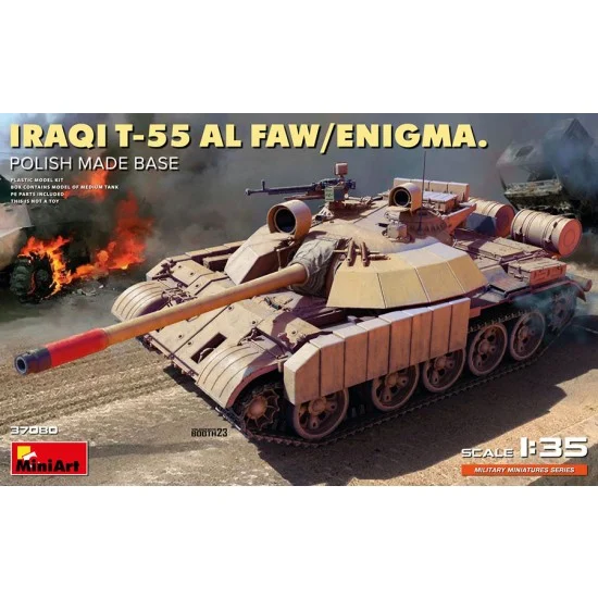 MiniArt 37080 1/35 Iraqi T-55 Al Faw/Enigma. Polish Made Base