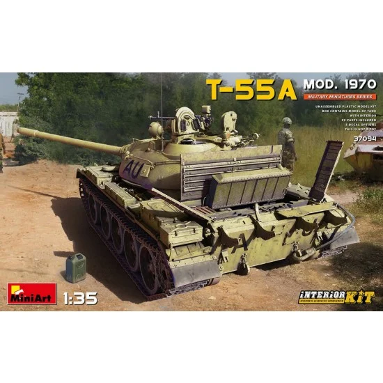 MiniArt 37094 1/35 T-55A Mod 1970 [Interior Kit]