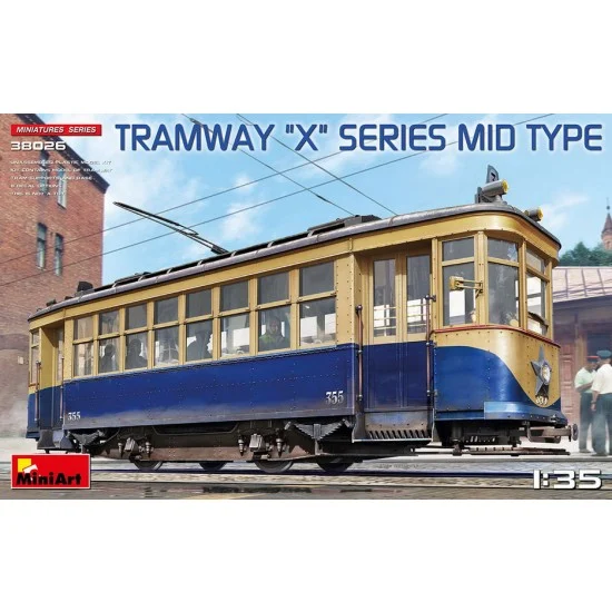 MiniArt 38026 1/35 Tramway "X" Series Mid Type - Military Vehicles & Tanks