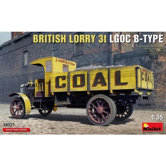 MiniArt 38027 1/35 British Lorry LGOC 3t B-Type