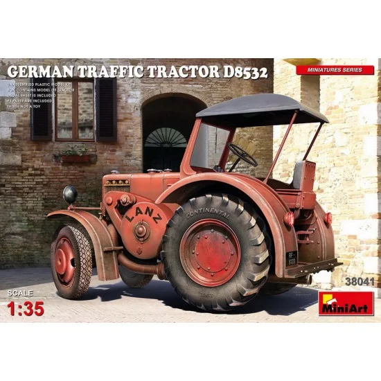 MiniArt 38041 1/35 German Traffic Tractor D8532 - Military Vehicles & Tanks