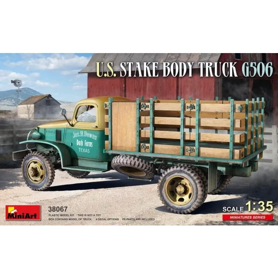 MiniArt 38067 1/35 US Stake Body Truck G506 - Military Vehicles & Tanks