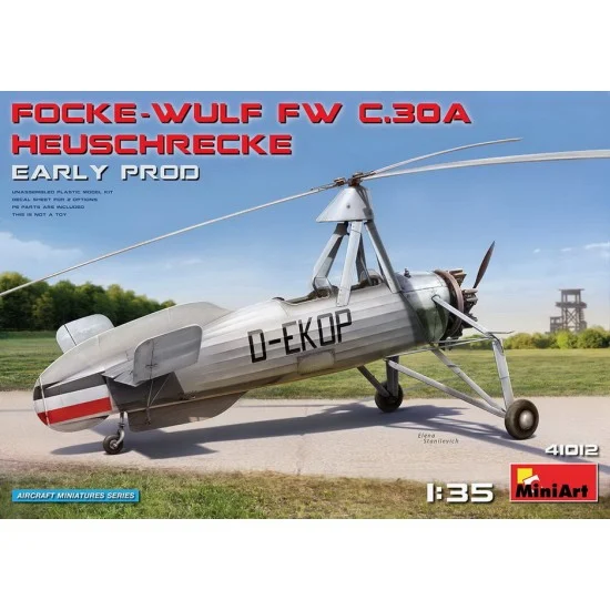 MiniArt 41012 1/35 Focke-Wulf Fw C.30A Heuschrecke Early Production