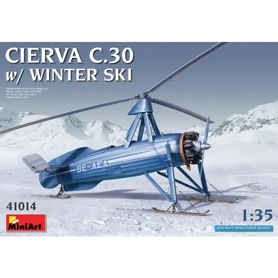 MiniArt 41014 1/35 Cierva C.30 with Winter Ski - Model Planes