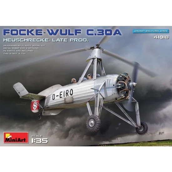 MiniArt 41018 1/35 Focke-Wulf Fw C.30A Heuschrecke Late Production