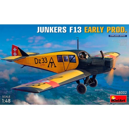 MiniArt 48002 1/48 Junkers F13 Early Production - Model Planes