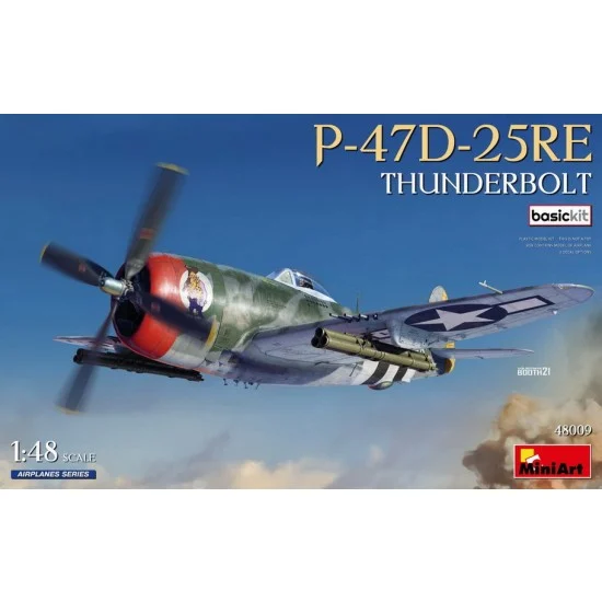MiniArt 48009 1/48 Republic P-47D-25RE Thunderbolt [Basic Kit]