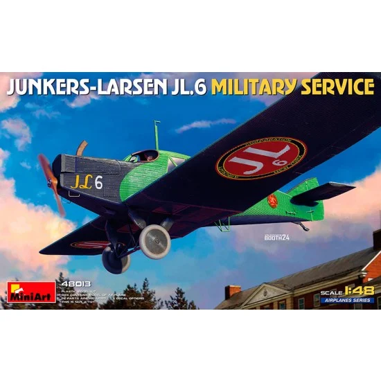 MiniArt 48013 1/48 Junkers-Larsen JL.6. Military Service