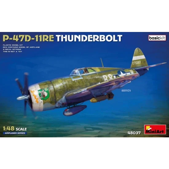 MiniArt 48037 1/48 P-47D-11RE Thunderbolt Basic Kit