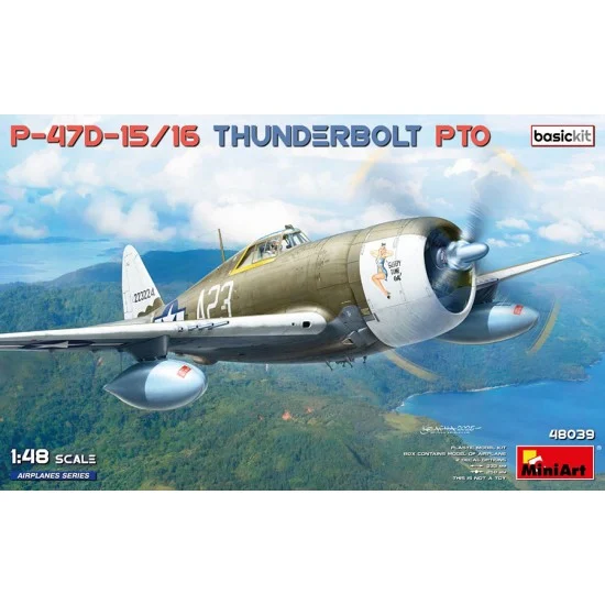 MiniArt 48039 1/48 P-47D-15/16 Thunderbolt. PTO Razorbacks Basic Kit