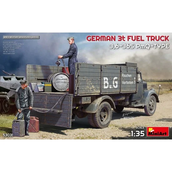 MiniArt 53031 1/35 German 3t Fuel Truck 3.6-36S PmQ Type