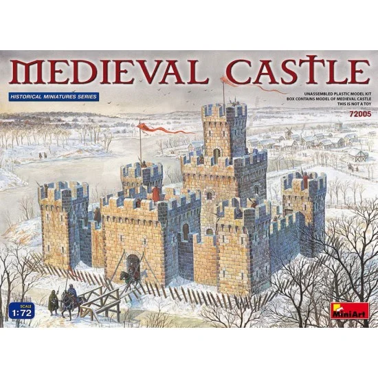 MiniArt 72005 1/72 Medieval Castle - Scenics & Diorama