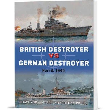 British Destroyer vs German Destroyer Osprey Duel (9781472828583) - Osprey Publishing