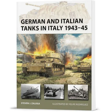 German and Italian Tanks in Italy 1943-45 Osprey New Vanguard (9781472864796)