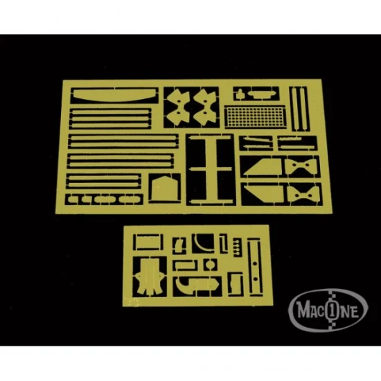 MacOne 35008 1/35 T-26 Detail Set w/DT Machine Gun Support for Italeri/Zvezda/Hobby Boss Kits