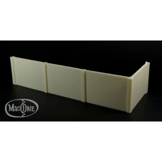 MacOne 72002 1/72 Concrete wall - Scenics & Diorama