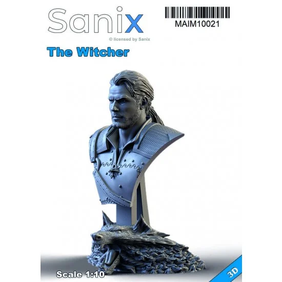MAiM 10021 1/10 The Witcher Bust - Model Figures