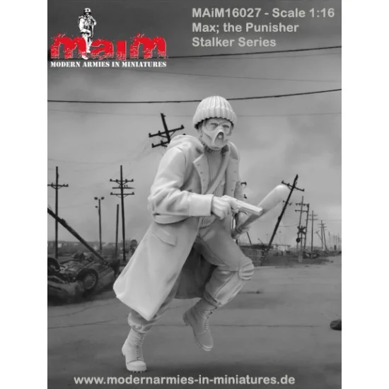 MAiM 16027 1/16 Stalker- Max The Punischer (1 figure,3D printed soft resin)