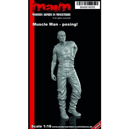 MAiM 16055 1/16 Muscle Man Posing - Model Figures