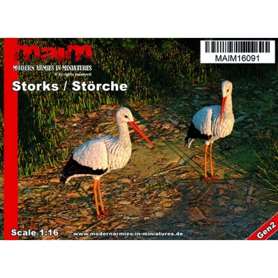 MAiM 16091 1/16 Storks - Scenics & Diorama