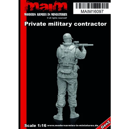 MAiM 16097 1/16 Private Military Contractor - Model Figures