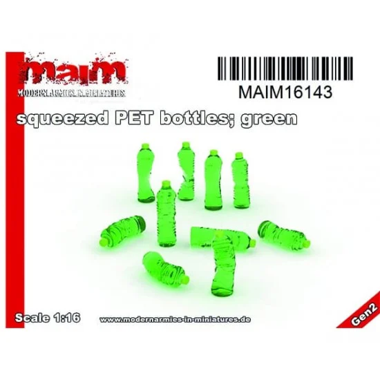 MAiM 16143 1/16 PET Water Green Destroyed - Scenics & Diorama