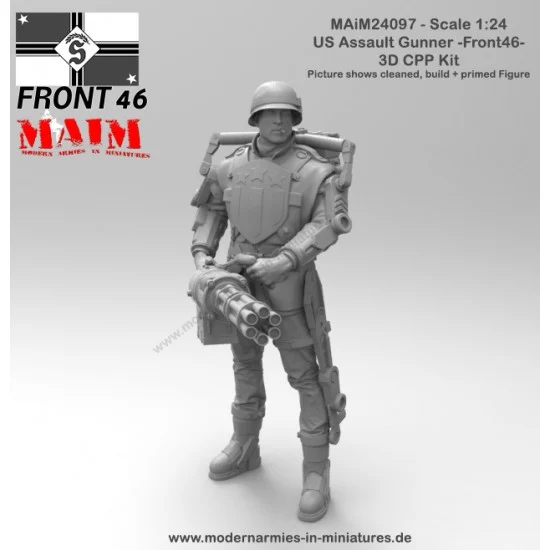 MAiM 24097 1/24 US Assault Gunner - Front46