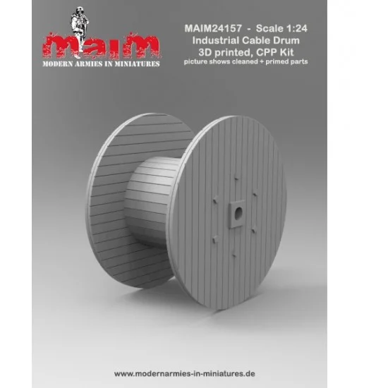 MAiM 24157 1/24 Industrial Cable Drum - Scenics & Diorama