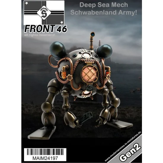 MAiM 24197 1/24 [Front 46] Schwabenland Army Deep Sea Mech - Military Vehicles & Tanks