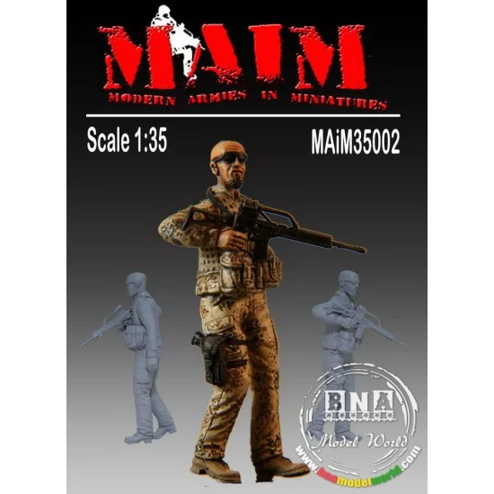 MAiM 35002 1/35 German ISAF Patrol in Afghanistan #1 - Model Figures