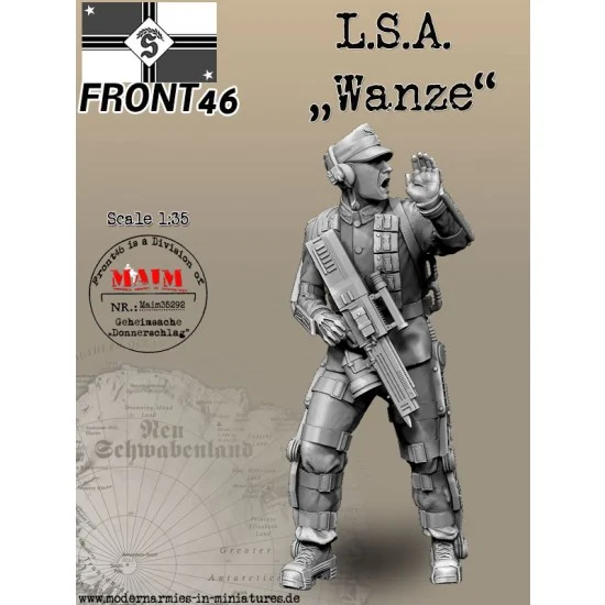 MAiM 35292 1/35 Schwabenland Army - L.S.A. "Wanze" with Light Thermal Suit (1 figure)
