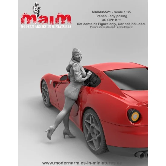 MAiM 35521 1/35 French Lady - Posing