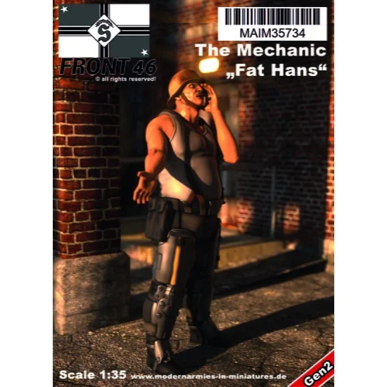 MAiM 35734 1/35 The Mechanic "Fat Hans" [Front46] - Model Figures