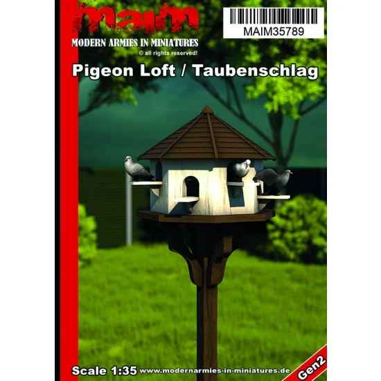 MAiM 35789 1/35 Pigeon Loft - Scenics & Diorama