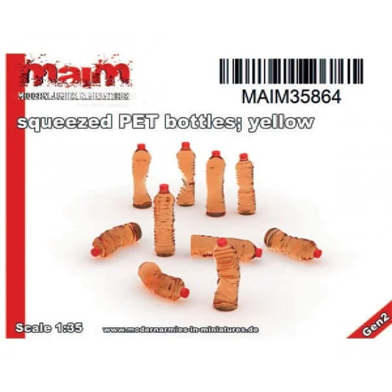 MAiM 35864 1/35 PET Water Red Destroyed - Scenics & Diorama