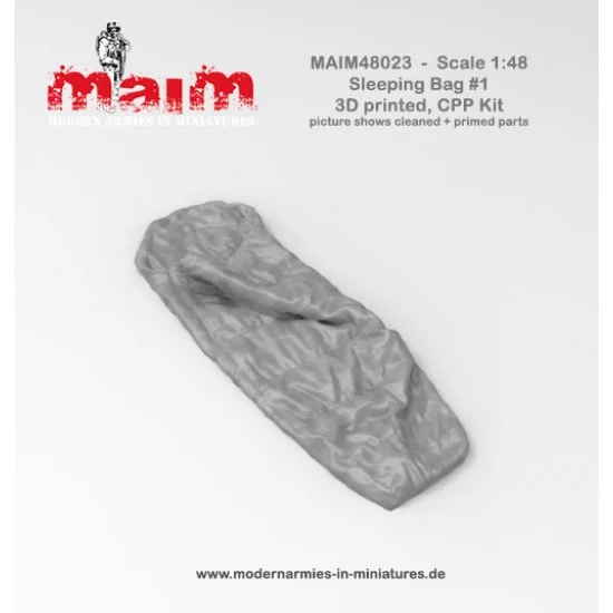 MAiM 48023 1/48 Sleeping Bag - Scenics & Diorama