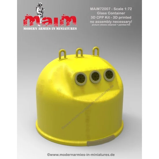 MAiM 24104 1/24 Glass Recycling Container - Scenics & Diorama