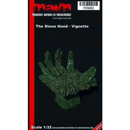 MAiM FDM52 1/32 - 1/24 The Stone Hand Vignette